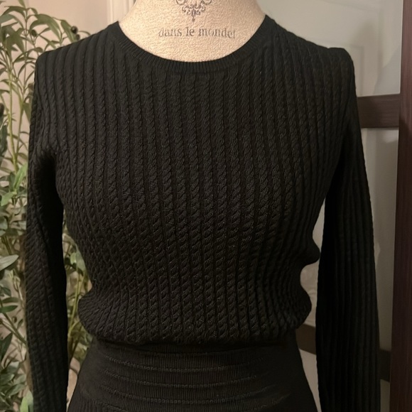 Loft Knit Sweater Dress - Picture 2 of 6